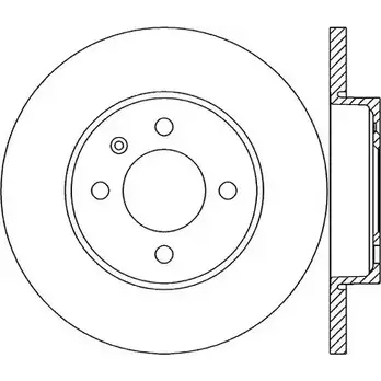 Тормозной диск OPEN PARTS CTBABY 2 BDA1582.10 2768441 QW1WK9