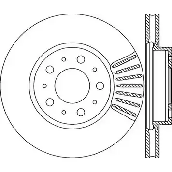 Тормозной диск OPEN PARTS BDA1614.20 LE N1I 2768454 K1A75