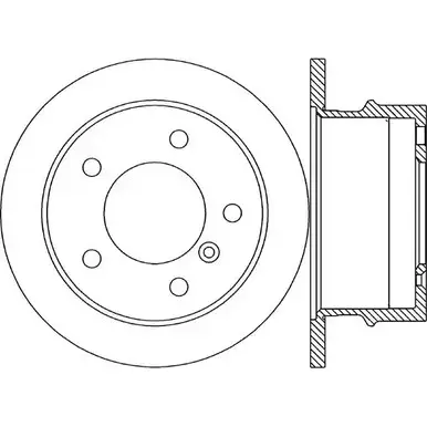 Тормозной диск OPEN PARTS BDA1784.10 3GBCTW 2768502 K WQSOO изображение 0