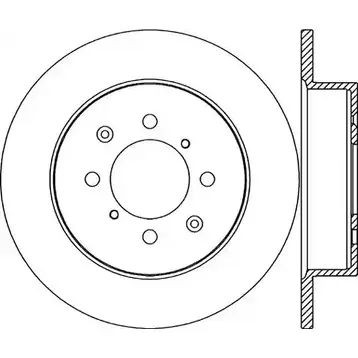 Тормозной диск OPEN PARTS 2768648 BDA2186.10 BDR21 86.10 1DT9T