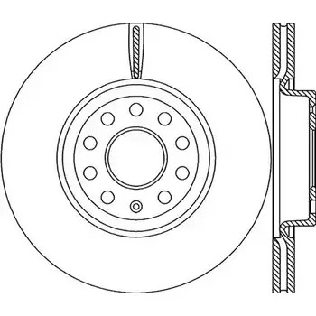 Тормозной диск OPEN PARTS 2768654 BDR22 07.20 BDA2207.20 PCX7E5P изображение 0