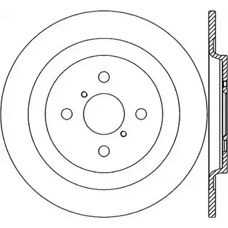 Тормозной диск OPEN PARTS BDR23 39.10 JLBJ7 2768716 BDA2339.10 изображение 0