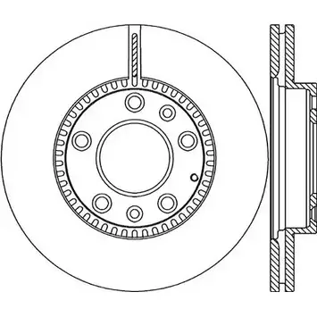 Тормозной диск OPEN PARTS BDA2356.20 O2P 1SKE 2768727 LBF0T