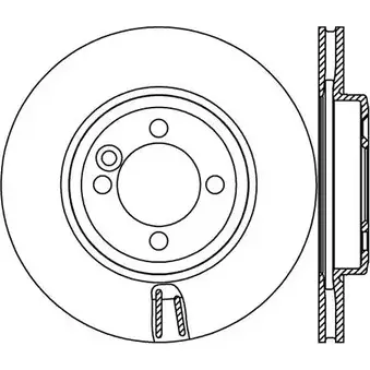 Тормозной диск OPEN PARTS B DR2399.20 2768753 BDA2399.20 XAEDZ0