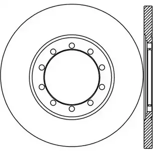 Тормозной диск OPEN PARTS CE9GN9 2768764 BDA2436.10 PTOG61 R