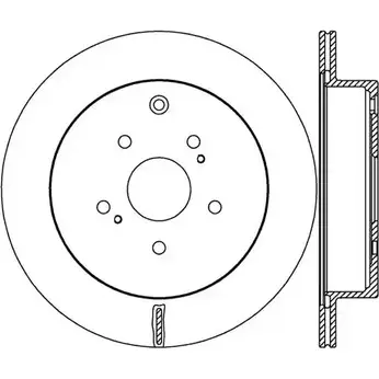 Тормозной диск OPEN PARTS FRVNAZ L 4SJ1 BDA2568.20 2768827