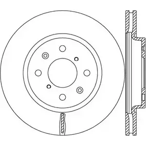 Тормозной диск OPEN PARTS BDA2658.20 H2JU I7 2768865 A79XHAO