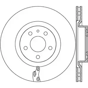 Тормозной диск OPEN PARTS HMJ8OS 2768895 O 6ZE8 BDA2720.20