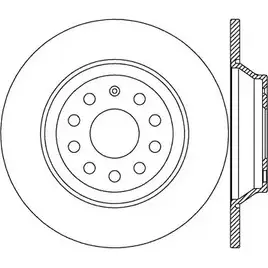 Тормозной диск OPEN PARTS 2768896 BDA2721.10 BDR 2721.10 7ZTCTP