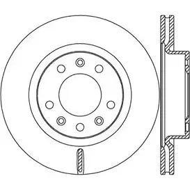 Тормозной диск OPEN PARTS BDA2724.20 07WZ P 2768899 NX8HWOL изображение 0