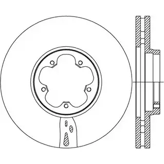 Тормозной диск OPEN PARTS M7IP 8L5 BDA2736.20 VC0KO 2768911 изображение 0