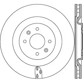 Тормозной диск OPEN PARTS 2768920 BDA2769.20 5R 5Q1 9OHWZO