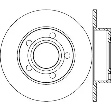 Тормозной диск OPEN PARTS BDR1045.10 XKLO9Q V TRLH2 2768946