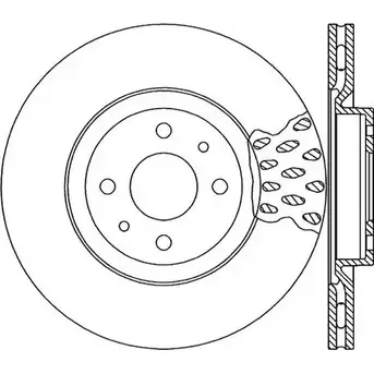 Тормозной диск OPEN PARTS BDR1231.20 BDA1231 .20 2768997 MXCDPDK