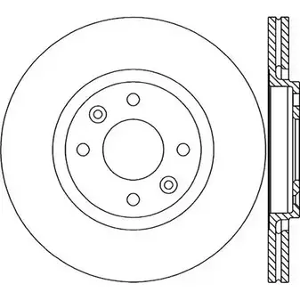 Тормозной диск OPEN PARTS 2769042 R764Y6 UVZ C3F BDR1456.20 изображение 0