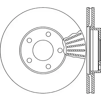 Тормозной диск OPEN PARTS BDRS 1732.25 FQ0E9T BDR1732.20 2769098