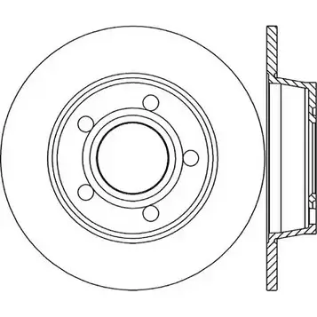 Тормозной диск OPEN PARTS BDR1743.10 2769105 TE56Q 9 PLC7U7 изображение 0