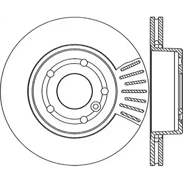 Тормозной диск OPEN PARTS IN DW0 BDR1749.20 2769109 LP3Q0