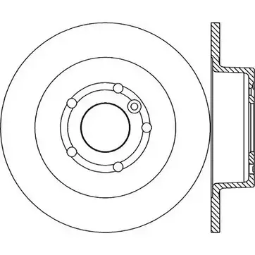 Тормозной диск OPEN PARTS BDR1750.10 1N80K RGN7 CI0 2769110 изображение 0