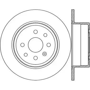 Тормозной диск OPEN PARTS BDR1804.10 URYPI 2769125 E H5YPMG