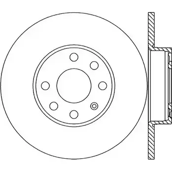 Тормозной диск OPEN PARTS 2769126 BDA1806. 10 BDR1806.10 83A9S