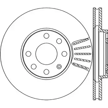 Тормозной диск OPEN PARTS BDA180 7.20 2769127 BDR1807.20 HAKCWW