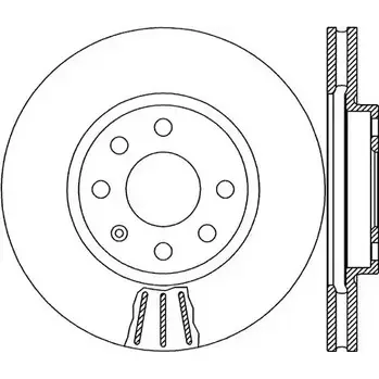 Тормозной диск OPEN PARTS BDR1880.20 BDA1880.2 0 J2D7YN 2769162