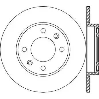 Тормозной диск OPEN PARTS 2769169 K0TKEIB B DA1893.10 BDR1893.10 изображение 0