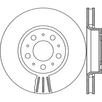 Тормозной диск OPEN PARTS BDR1910.20 SLMF8 2QTM 0Q 2769180