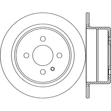 Тормозной диск OPEN PARTS BDR1928.10 2769192 Z0O6Y L5TBX SB изображение 0