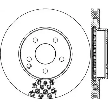 Тормозной диск OPEN PARTS 2769235 7MY DZ BDR1998.20 J704PP