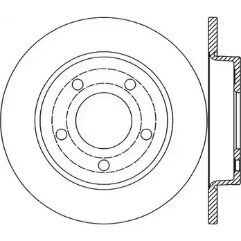 Тормозной диск OPEN PARTS BDA2 024.10 2769244 RSF15O BDR2024.10