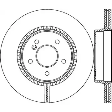 Тормозной диск OPEN PARTS 2769267 BDR2065.20 24 NQ92D 3AN6V