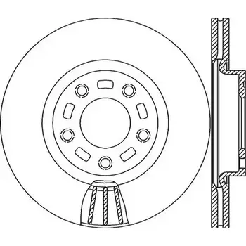 Тормозной диск OPEN PARTS BDRS2156.25 BDA21 56.20 BDR2156.20 2769297