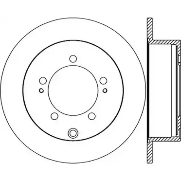 Тормозной диск OPEN PARTS BDR2189.10 DQA UJK 2769317 EB3YA