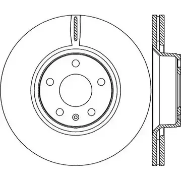 Тормозной диск OPEN PARTS BDRS22 68.25 BDR2268.20 0P8V1D 2769380