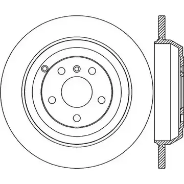 Тормозной диск OPEN PARTS 2769403 SIH5X 0X BDR2296.10 1UC4ZA9