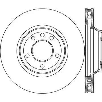 Тормозной диск OPEN PARTS 2769406 OVJJJ1O BDR2299.20 B 90S9
