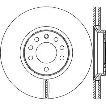 Тормозной диск OPEN PARTS SU6D9NZ BDA23 01.20 BDR2301.20 2769408