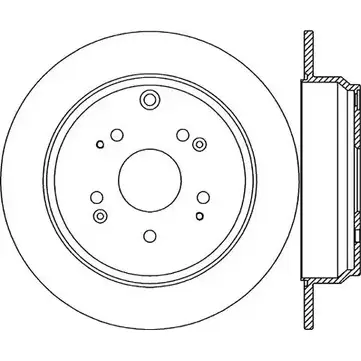 Тормозной диск OPEN PARTS OA5 JHCT KADX1 2769439 BDR2343.10 изображение 0