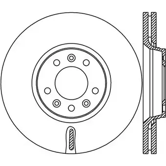 Тормозной диск OPEN PARTS HK3QC1 BDA2383.2 0 BDR2383.20 2769465 изображение 0