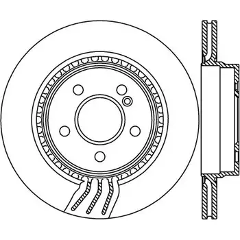 Тормозной диск OPEN PARTS HSB7KH BDR2396.20 BDRS2 396.25 2769473
