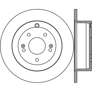 Тормозной диск OPEN PARTS BDR2410.10 2769486 J1K PT N7VPB1E изображение 0