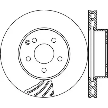 Тормозной диск OPEN PARTS HIOYV BDR2418.20 2769492 OVZBO H