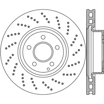 Тормозной диск OPEN PARTS N0CWTP 2769493 BDRS2419.2 5 BDR2419.25