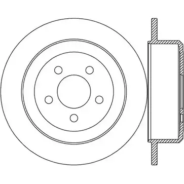 Тормозной диск OPEN PARTS 2769533 BDR2479.10 J6 BOVGE HI0YJ изображение 0
