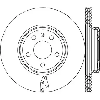 Тормозной диск OPEN PARTS 2769538 QF NM9 BDR2485.20 HU1GV