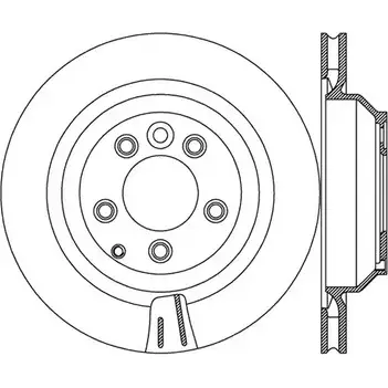 Тормозной диск OPEN PARTS UVHR A5 WU9KTZJ 2769541 BDR2489.20 изображение 0