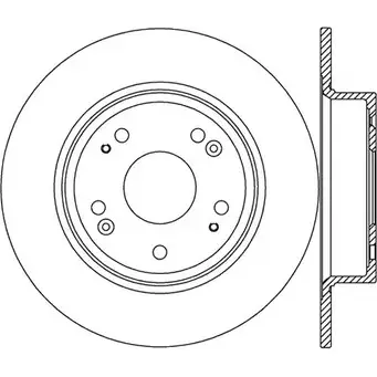 Тормозной диск OPEN PARTS 1 2EODJ 2769546 BDR2495.10 XTE2RJS