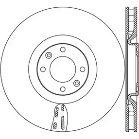 Тормозной диск OPEN PARTS BDR2633.20 2769627 SJ016 DDN VTH